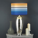 Ethnic Serape Blanket Stripe Print Drum Lamp Shade