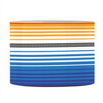 Ethnic Serape Blanket Stripe Print Drum Lamp Shade