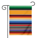 Ethnic Serape Blanket Stripe Print House Flag