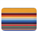 Ethnic Serape Blanket Stripe Print Indoor Door Mat