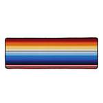 Ethnic Serape Blanket Stripe Print Long Kitchen Mat