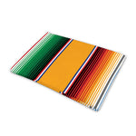 Ethnic Serape Blanket Stripe Print Pet Cooling Mat Cover