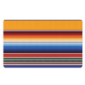 Ethnic Serape Blanket Stripe Print Polyester Doormat