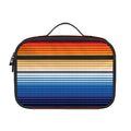 Ethnic Serape Blanket Stripe Print Portable Lunch Bag