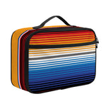 Ethnic Serape Blanket Stripe Print Portable Lunch Bag