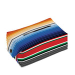 Ethnic Serape Blanket Stripe Print Rectangle Tissue Box Cover