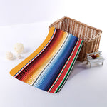 Ethnic Serape Blanket Stripe Print Towel