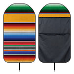Ethnic Serape Blanket Stripe Print Waterproof Car Seat Cover