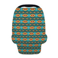 Ethnic Southwestern Navajo Pattern Print Baby Seat Cover