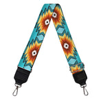 Ethnic Southwestern Navajo Pattern Print Bag Strap
