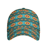 Ethnic Southwestern Navajo Pattern Print Baseball Cap