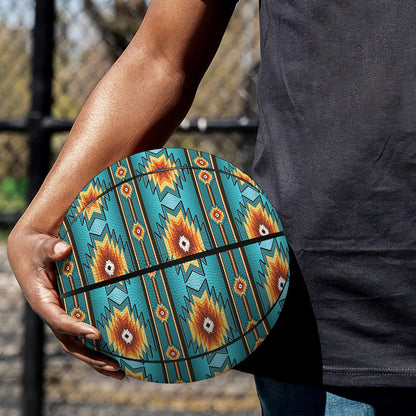Ethnic Southwestern Navajo Pattern Print Basketball