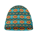 Ethnic Southwestern Navajo Pattern Print Beanie