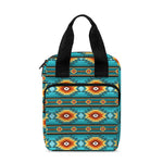 Ethnic Southwestern Navajo Pattern Print Bible Tote Bag