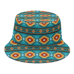 Ethnic Southwestern Navajo Pattern Print Bucket Hat