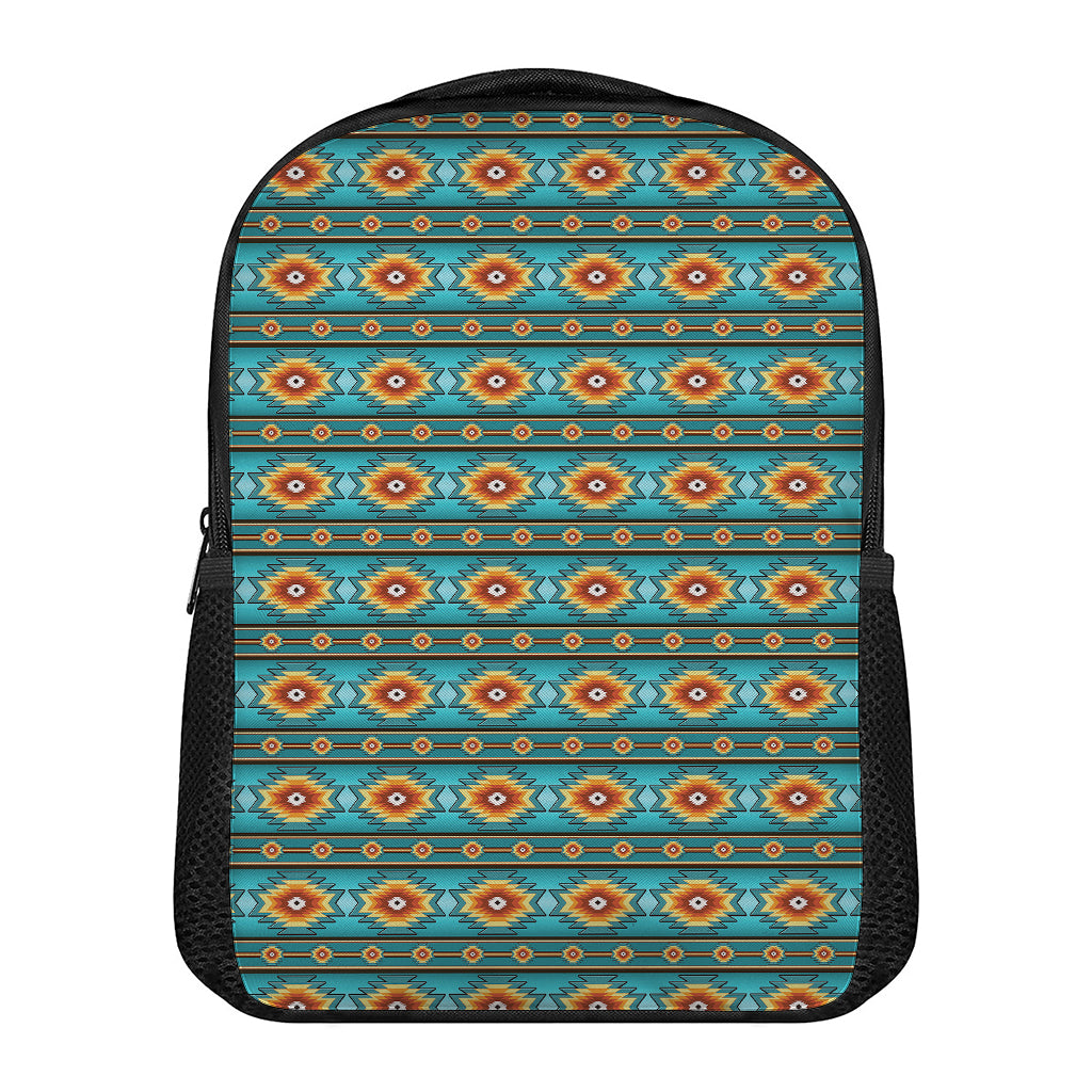 Ethnic Southwestern Navajo Pattern Print Casual Backpack