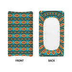 Ethnic Southwestern Navajo Pattern Print Changing Pad Cover