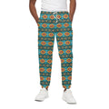 Ethnic Southwestern Navajo Pattern Print Cotton Sweatpants