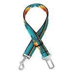 Ethnic Southwestern Navajo Pattern Print Dog Seat Belt