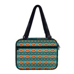 Ethnic Southwestern Navajo Pattern Print Double Strap Bible Bag