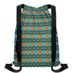 Ethnic Southwestern Navajo Pattern Print Drawstring Backpack