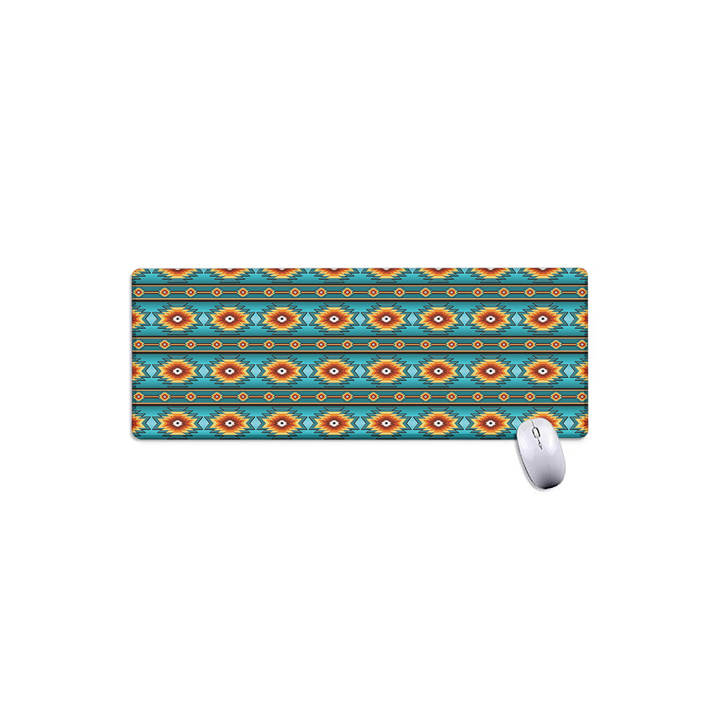 Ethnic Southwestern Navajo Pattern Print Extended Mouse Pad