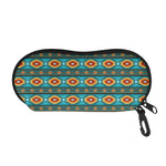 Ethnic Southwestern Navajo Pattern Print Glasses Case