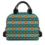 Ethnic Southwestern Navajo Pattern Print Insulated Lunch Bag