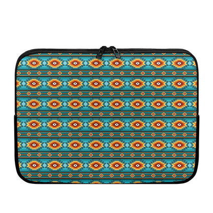 Ethnic Southwestern Navajo Pattern Print Laptop Sleeve