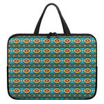 Ethnic Southwestern Navajo Pattern Print Laptop Sleeve With Handle