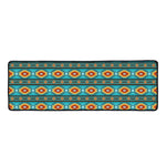 Ethnic Southwestern Navajo Pattern Print Long Kitchen Mat