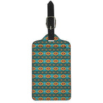 Ethnic Southwestern Navajo Pattern Print Luggage Tag