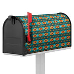 Ethnic Southwestern Navajo Pattern Print Mailbox Cover