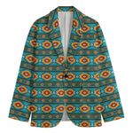 Ethnic Southwestern Navajo Pattern Print Men's Blazer