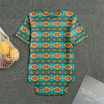 Ethnic Southwestern Navajo Pattern Print Men's Bodysuit