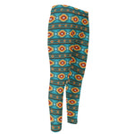 Ethnic Southwestern Navajo Pattern Print Men's Compression Pants