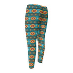 Ethnic Southwestern Navajo Pattern Print Men's Compression Pants