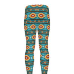 Ethnic Southwestern Navajo Pattern Print Men's leggings