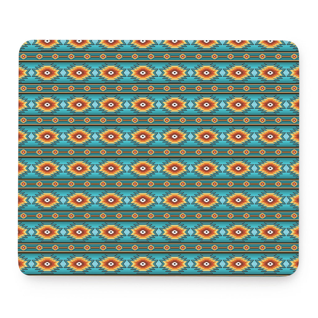 Ethnic Southwestern Navajo Pattern Print Mouse Pad