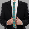 Ethnic Southwestern Navajo Pattern Print Necktie