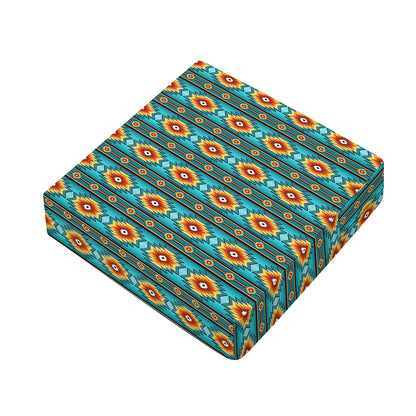 Ethnic Southwestern Navajo Pattern Print Outdoor Seat Cushion Cover