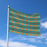 Ethnic Southwestern Navajo Pattern Print Polyester Flag