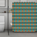 Ethnic Southwestern Navajo Pattern Print Polyester Shower Curtain