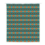 Ethnic Southwestern Navajo Pattern Print Polyester Shower Curtain