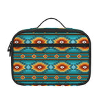 Ethnic Southwestern Navajo Pattern Print Portable Lunch Bag