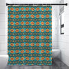 Ethnic Southwestern Navajo Pattern Print Premium Shower Curtain