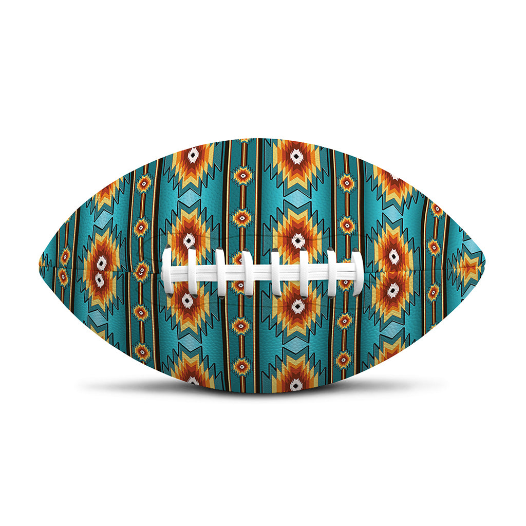 Ethnic Southwestern Navajo Pattern Print Rugby Ball