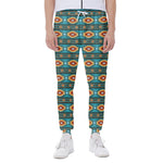 Ethnic Southwestern Navajo Pattern Print Scuba Joggers