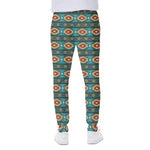 Ethnic Southwestern Navajo Pattern Print Scuba Joggers