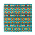 Ethnic Southwestern Navajo Pattern Print Silk Bandana